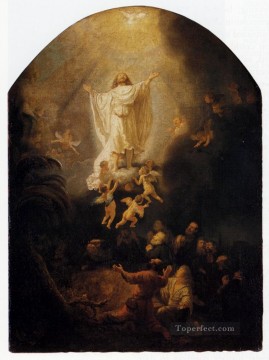  christ - The Ascension Of Christ Rembrandt